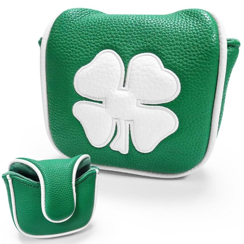 Leaf Pattern Golf Iron Club Head Cover Protection Sleeve Golf Rod Head Cases Waterproofs PU Golf Club Head Cover
