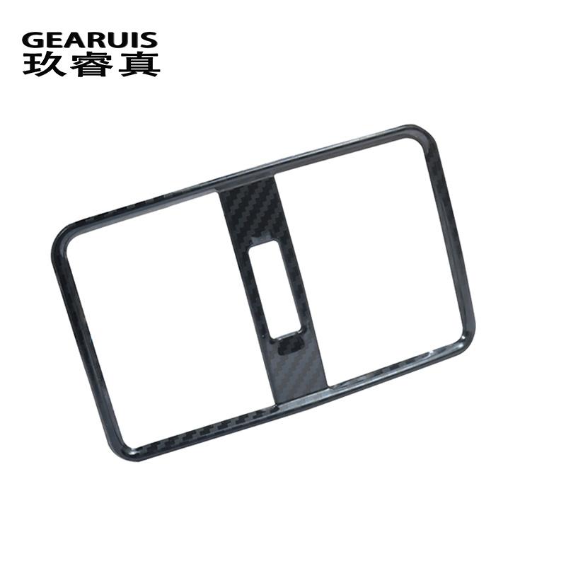 Für Mercedes Benz A GLA CLA Klasse W176 X156 C117 Carbon faser Auto styling Hinten vent Air Outlet armlehne Abdeckungen trim