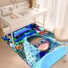 Russian animation Masha and the Bear Fairy Tale Cartoon Carpet Soft Home Living Room Bedroom Door Mat Outdoor Picnic Ground Mat rug T1