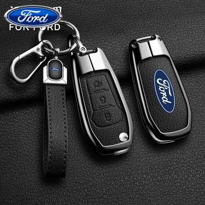 Car Sticker 2026 Ford Case Car Key Cover For Ford Fusion Fiesta Escort Mondeo Everest Ranger 2019 S Max Kuga 2 Focus MK3 Ecospor