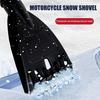 Car Snow Shovel Ice Scraper Multi-Purpose Winter Tool for Windshield Windows Ergonomic Handle Scratch-free Snow Removal Tool