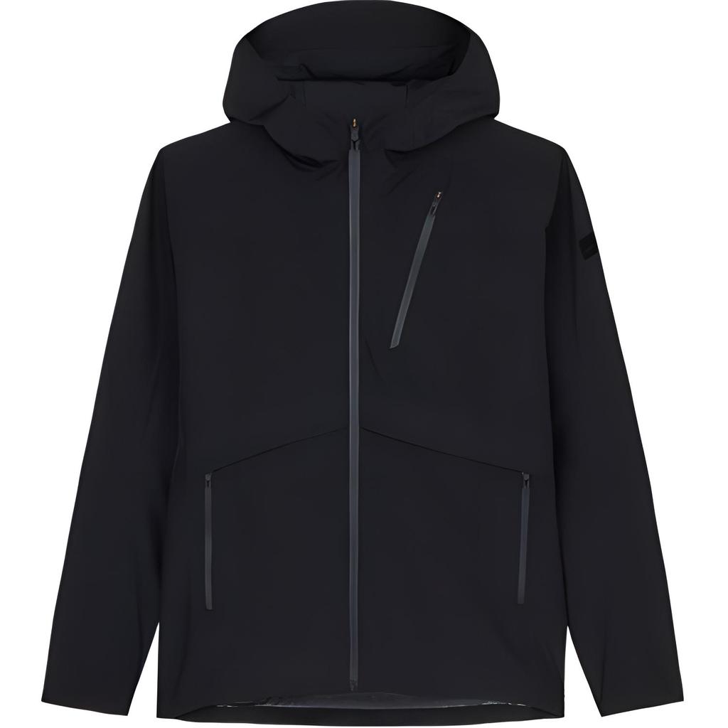 Anta Trainingsserie Colorblock Zip-Up Kapuzenjacke Atmungsaktive Sportjacke Herren Jacke Schwarz 152437628-5