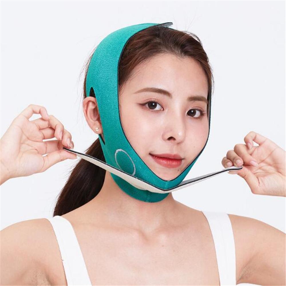 Face Slimming Bandage Elastic V Line Face Shaper Chin Cheek Lift Up Belt Facial Massager Strap Women Face Skin Care Beauty Tools