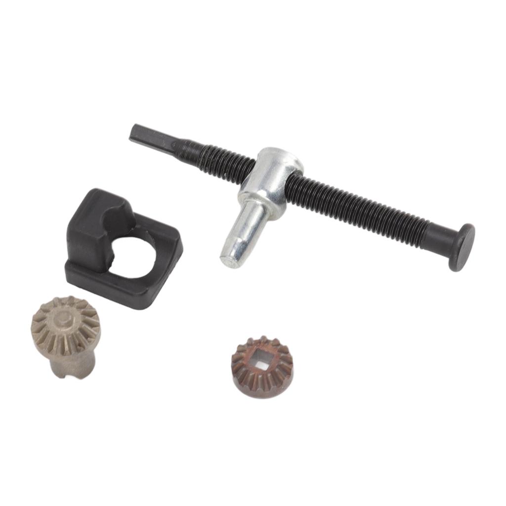 2 Set Chain Bar Tensioner Adjuster Kit Iron Aluminum Chainsaw Tensioner Repair Assembly Kit for CS370 CS400 CS4200ES