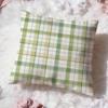 Checkered pattern Cushion Cover Premium Comfort Reversible Pillow Cove Two in One Design for Any Room  Car Interior