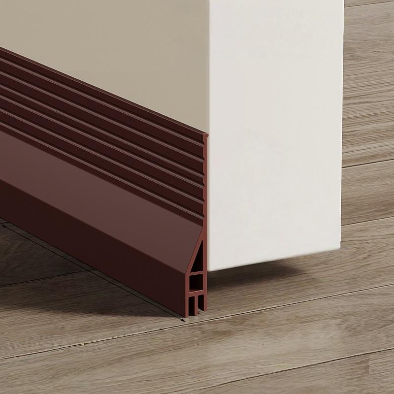 1PC 1m/39.37inch Door Bottom Seal Strip Flexible Windproof Insect-proof Noise Reduction Home Draft Stopper Tear-resistant Seal B