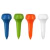 50Pcs Plastic Golf Tees for Irons Hybrids Par Threes Low Profile Woods And The Driving Range Short Golfing Tees for Lower Friction And Longer Distance