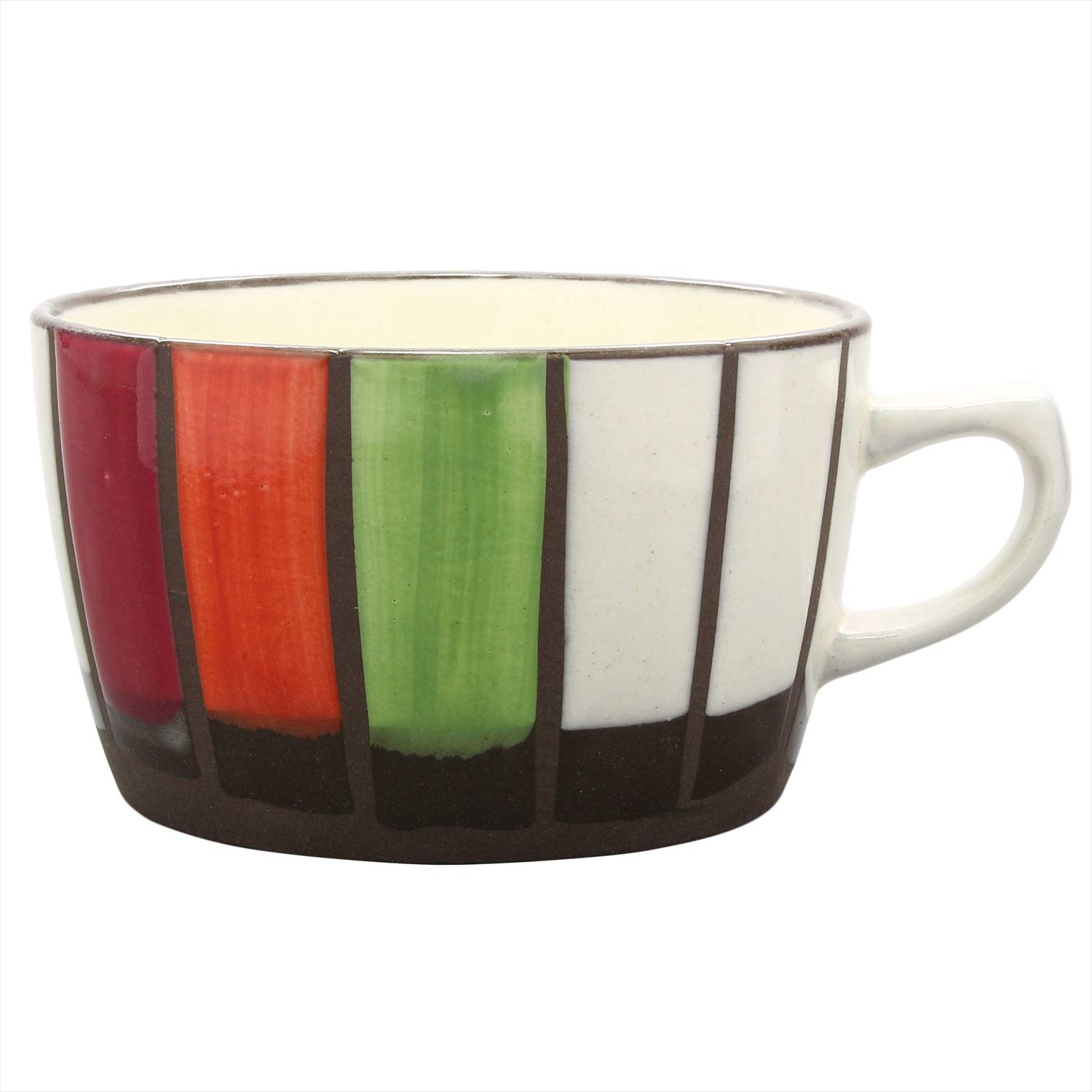 

Hogdseirrs Hasami Ware Soup Tokusa 403224 Bowl, Pattern, Red, 420ml,