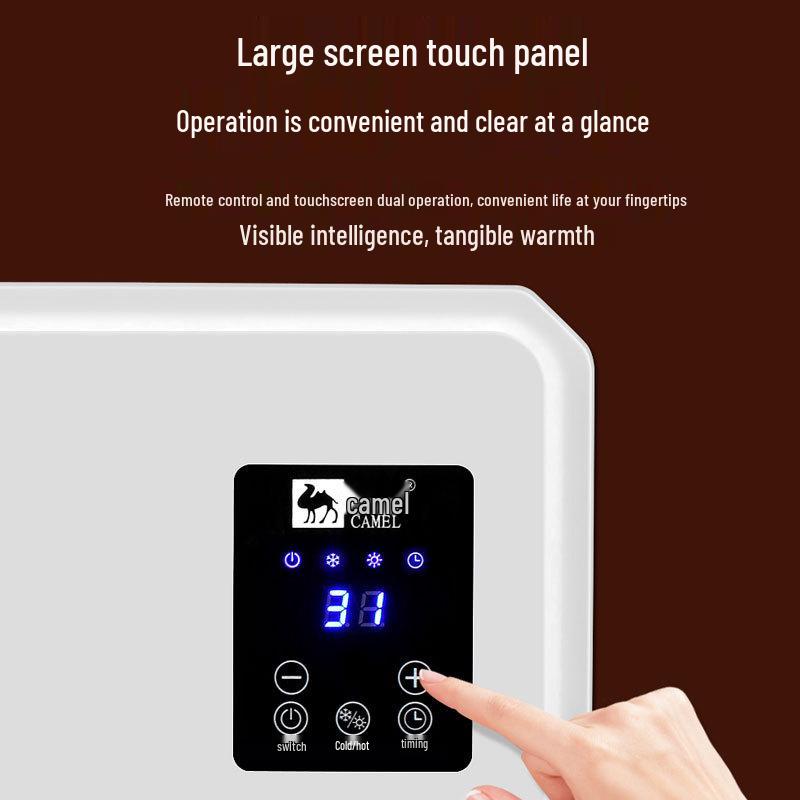 Wasserdichter Wandmontierter Elektrischer Badezimmerheizlüfter mit Sprachfernbedienung