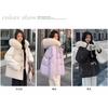Womens Oversized Puffer Jacket With Faux Fur Collar Hooded Winter Coat 2026 Warm Thick Cotton-Padded Outerwear