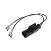1/3Pcs For Bmw Motorcycle Adventure Modification Horn One Split Two Wire Harness Plug Accesorios Para Vehiculos Car Audio Cable
