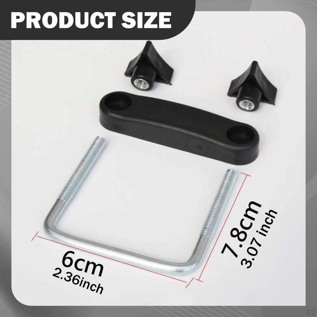 Roof Box U Bolt Clamp Car Van Mounting Fitting Practical Fits Most Cars Hardware Accessories Rooftop