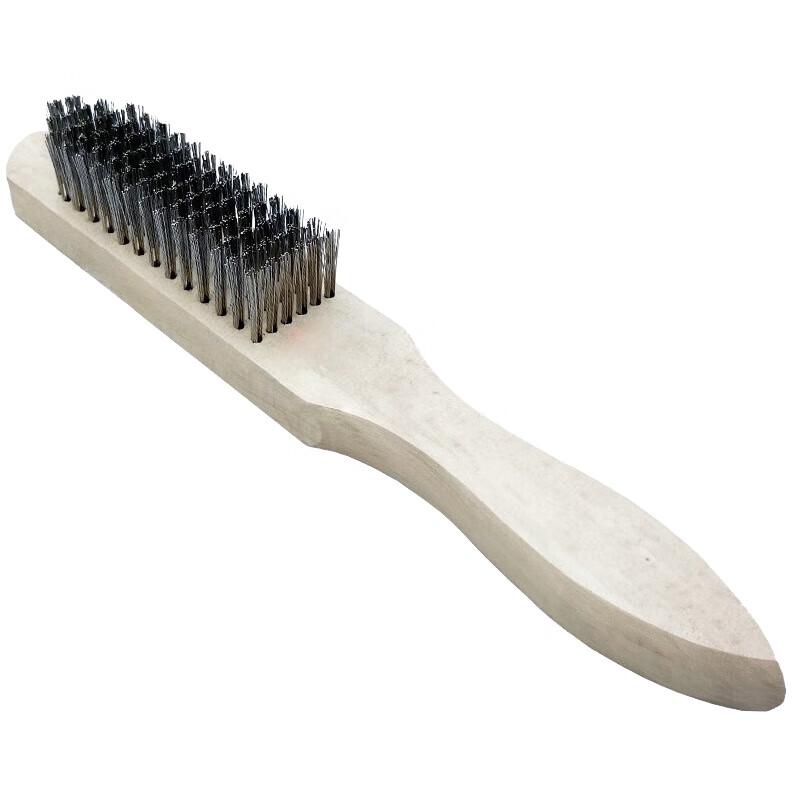 Wooden Handle Steel Wire Brush