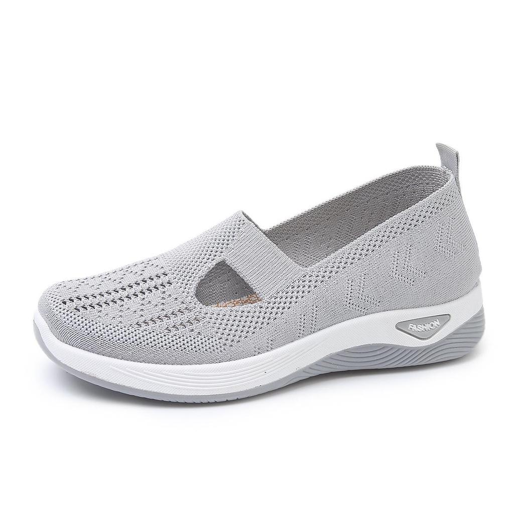 Women's 2025 Autumn Breathable Old Beijing Cloth Shoes for Middle-aged and Elderly - Large Size