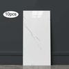 10x Backsplash Wall Waterproof PVC Decorative Self Sticky Decal for Bathroom Kitchen Fireplace