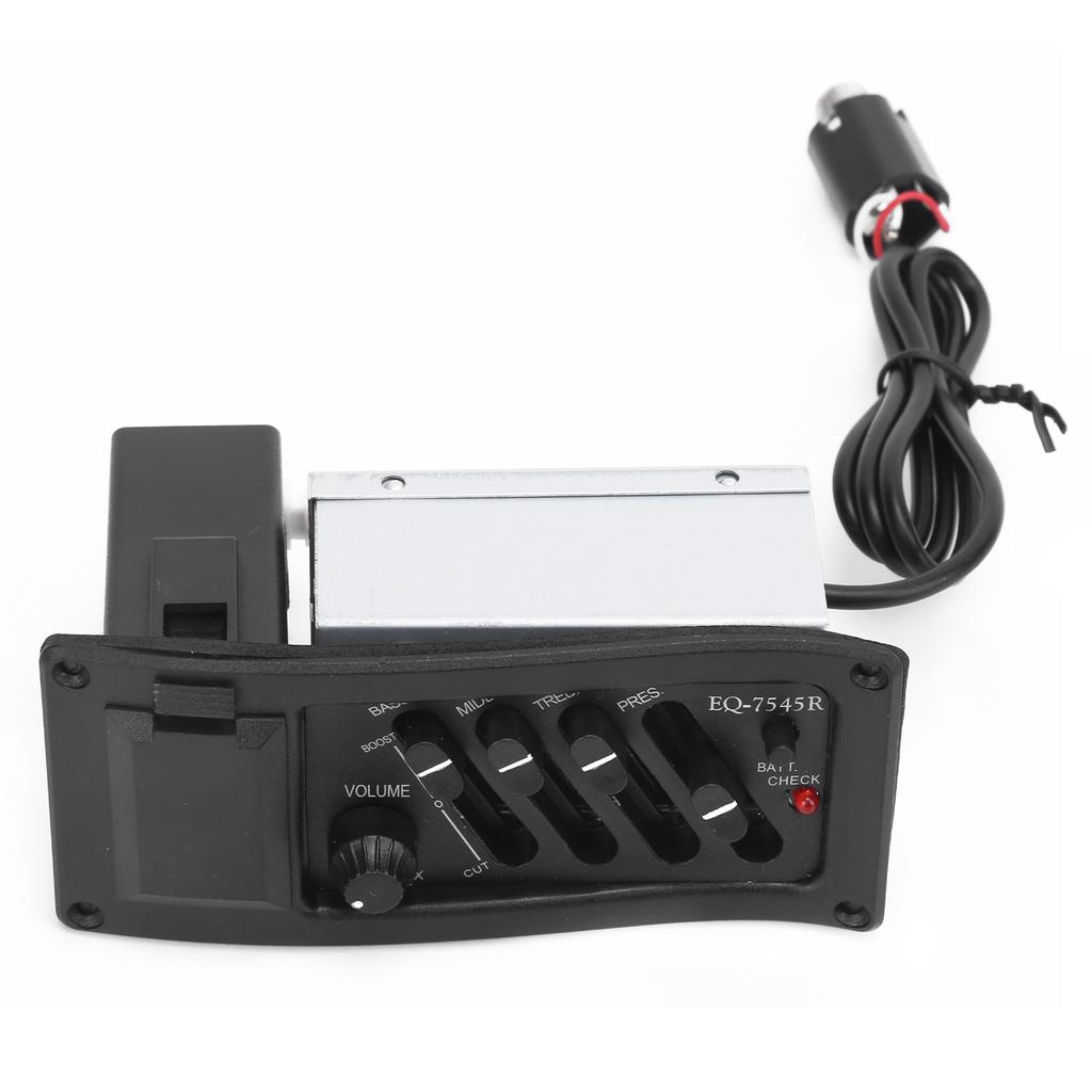 Guitar Pickup Acoustic Electric Box Sound Collect Equalizer Stringed Instrument Accessories