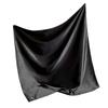 Classic Solid Colour Silk Scarf Women's Trendy Peplum Shawl Simulation Silk Wrap Turban 90cm Square Scarf