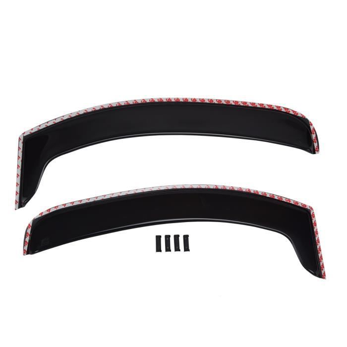 Wind Deflectors - SCOUTT - Ford Transit Connect 2004-2013 - Smoked - Reinforced Acrylic - Easy Installation