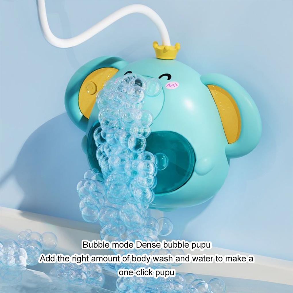 Childrens Shower Toy Electric Elephant Shower With Bubble Mode And Showerhead Mode Shower Shower Toy