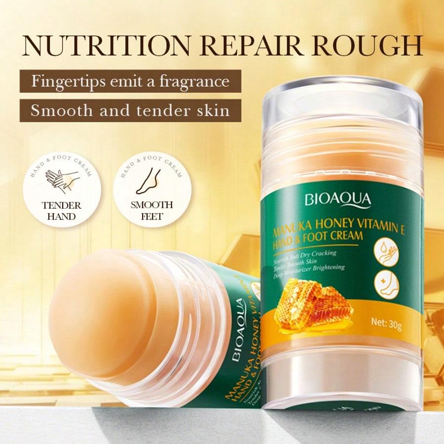 1PC/2PCS Vitamin E Moisturizing Hand And Foot Cream, Contains Vitamin E And Manuka Honey, Moisturize