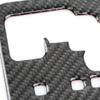 For Mazda 3 Axela 2010 2011 2012 2013 Carbon Fiber Car Styling Interior Gear Shift Panel Cover Frame Trim Sticker LHD/RHD