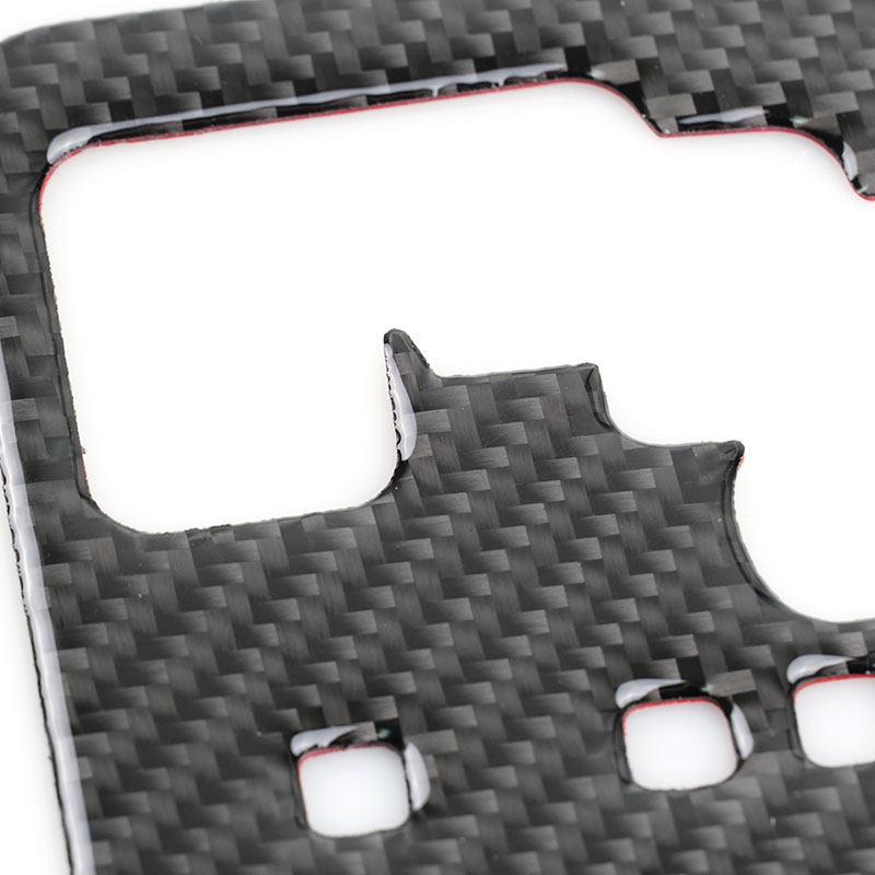 For Mazda 3 Axela 2010 2011 2012 2013 Carbon Fiber Car Styling Interior Gear Shift Panel Cover Frame Trim Sticker LHD/RHD