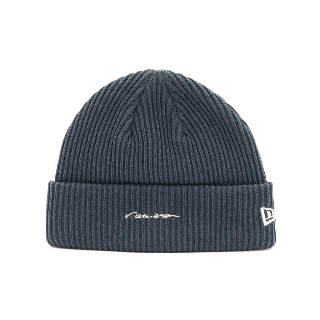 New Era Rib Cuff Knit Hat Charcoal Free Handwritten ONSPOTZ and Stylish Streetwear Perfect for and Winter Camping (14542794, NER35C0748), Gray, Logo,
