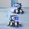 Kids Electric Mechanical Octopus Toy with Light Music Spray Obstacle Avoidance Educational Walking Robot Octopus Animal Musical Toy Toddlers