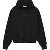 Fear of God Essentials Sudadera con Capucha Clásica de Forro Polar 'Negro Jet' para Hombre 192SP252050F
