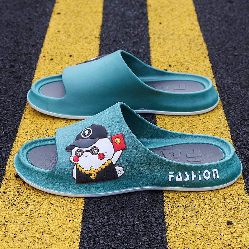 

Очень большой размер 51 домашние тапочки мужские летние большого размера для дома толстая подошва нескользящие для улицы плюс полнота плюс большой размер тапочки мужские 44-45 тёмно-синий