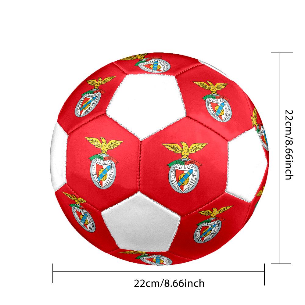 1PC S.L.B size 5 soccer ball PrahaIndoor Soccer Ball Colorful All Ages Machine Stitched PVC Competition Ready Durable High-Bounce