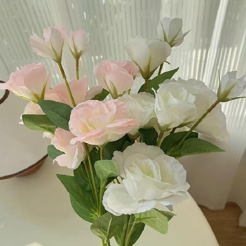Simulation Flowers Fake Flowers Wedding Floral Arrangement Silk Flower Arrangement Living Room Ornaments Pography Props
