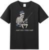 Just One More Cast Funny Skeleton Fishing Graphic Unisexs TShirt