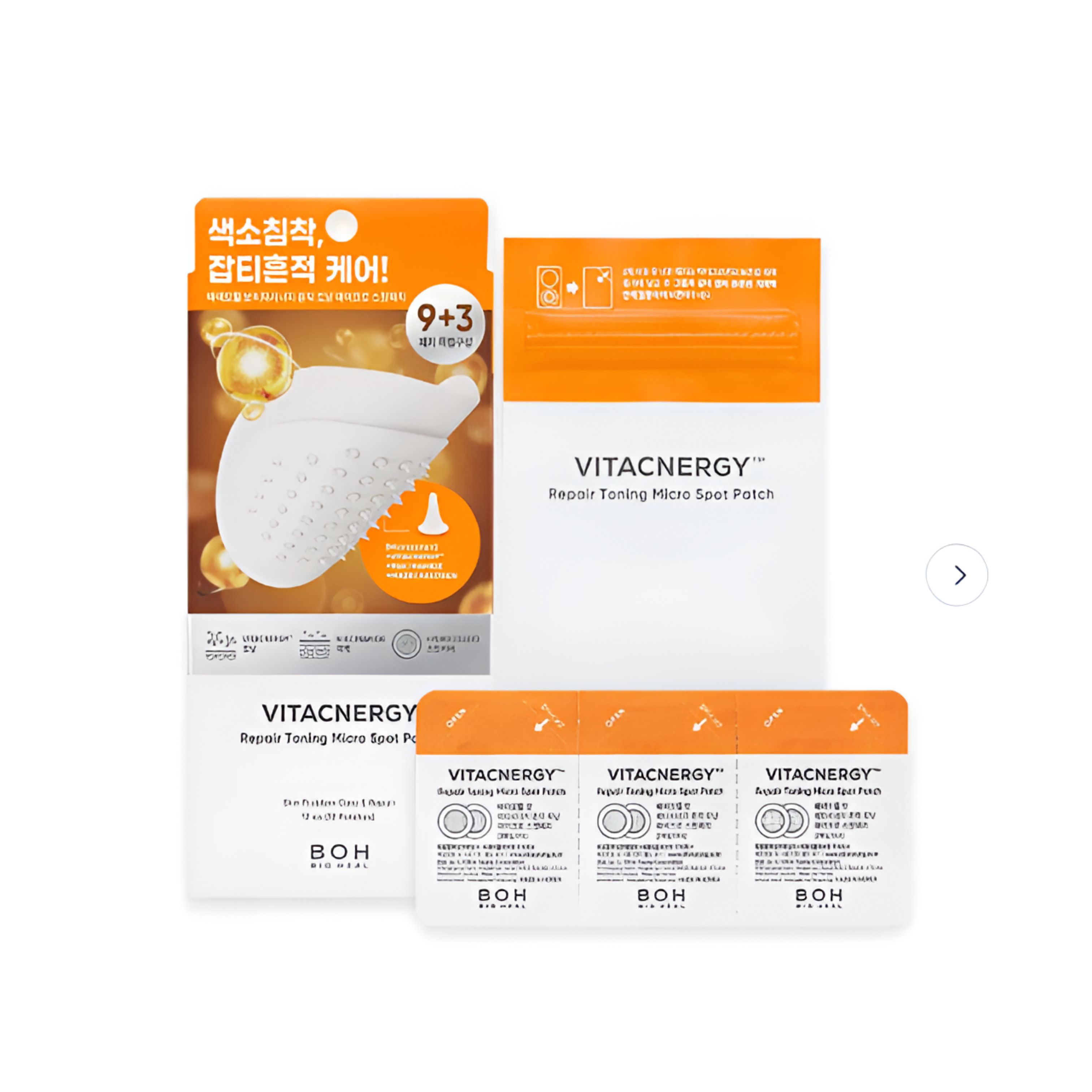 BIOHEAL BOH Vita Synergy Blemish Toning Micro Spot Patch (9+3 Sheets)