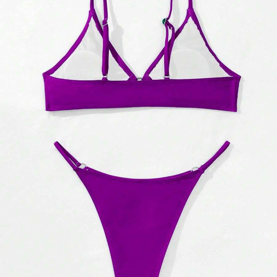 Swimsuit Female Sexy Suspender Bikini Bikini Hot Beach Vacation Split Swimsuit Female