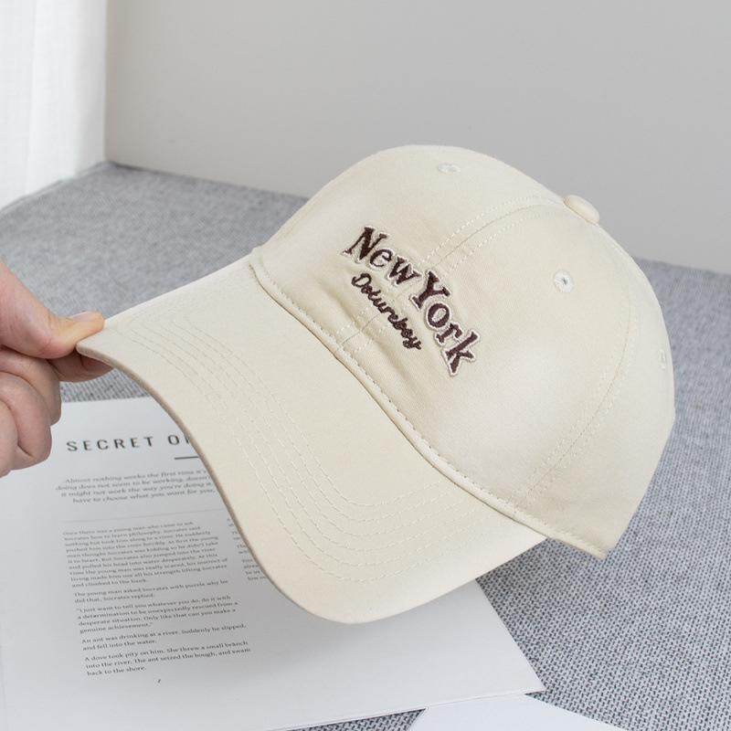 Spring And Summer American Retro Letter Embroidered Baseball Cap Female Street Trend Face Small Peaked Cap Male