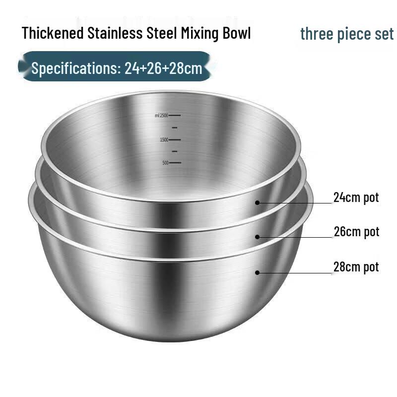 Qiwei Enamel Multi-Purpose Mixing Bowl