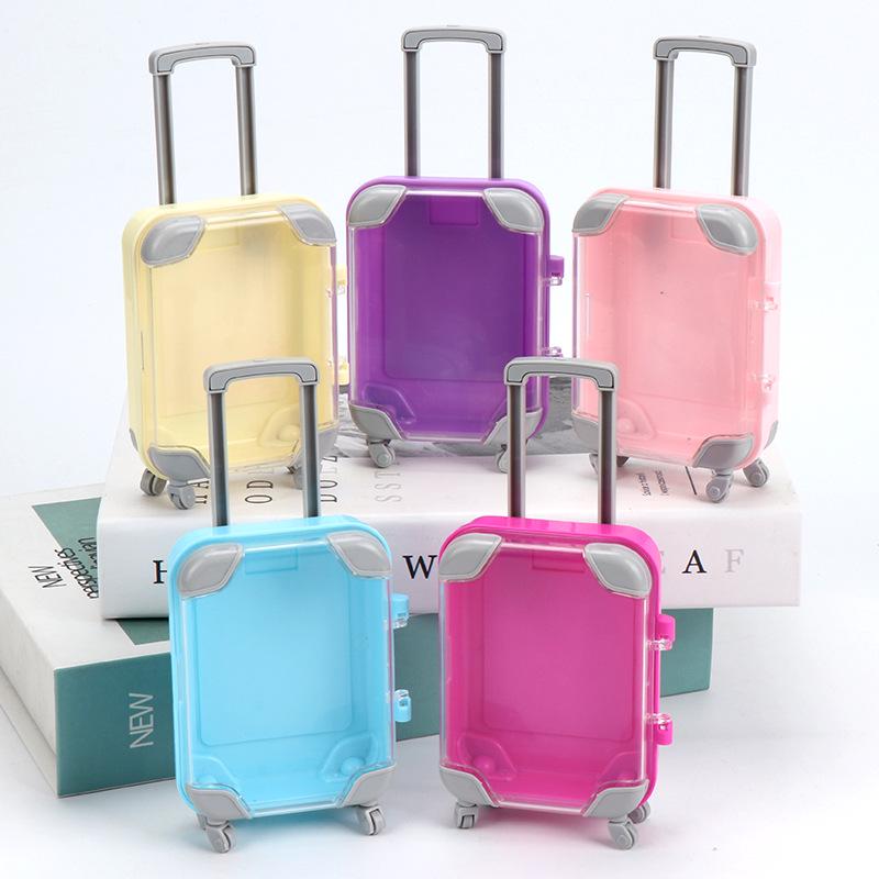 Miniature Transparent Toy Storage Box for Edible Cosmetics