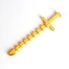 3D Printed Deformation Sword Interior Accessories Whip Bent Deformed Stretched Lock Flexible Swords Home Decor Ornaments