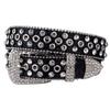 PU Leather Rivet Belt Y2K Women Waistband Retro Rhinestone Belts  Decorative Jeans