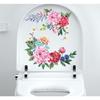 Toilet Stickers Waterproof Self-adhesive Flower Beautification Butterfly Decoration Stickers Toilet