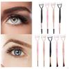 Double Head Eyelash Brush Foldable Eyebrow Styling Accessory Curler Separator
