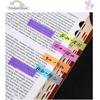 Colored Sticky Neon Flags Index Tabs Page Markers Highlight Strips Writable Labels Page for Marking and Highlighting, 8 Sets, 1120pcs