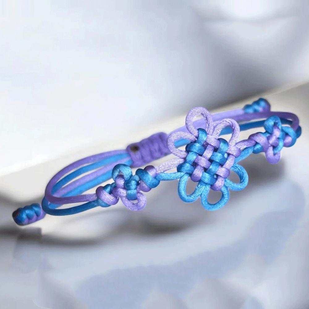 KPop Demon Hunters Rumi Cosplay Accessories Chinese Knot Braided Bracelet HUNTR/X Idol Mira Zoey Friendship Bracelet Fans Gift