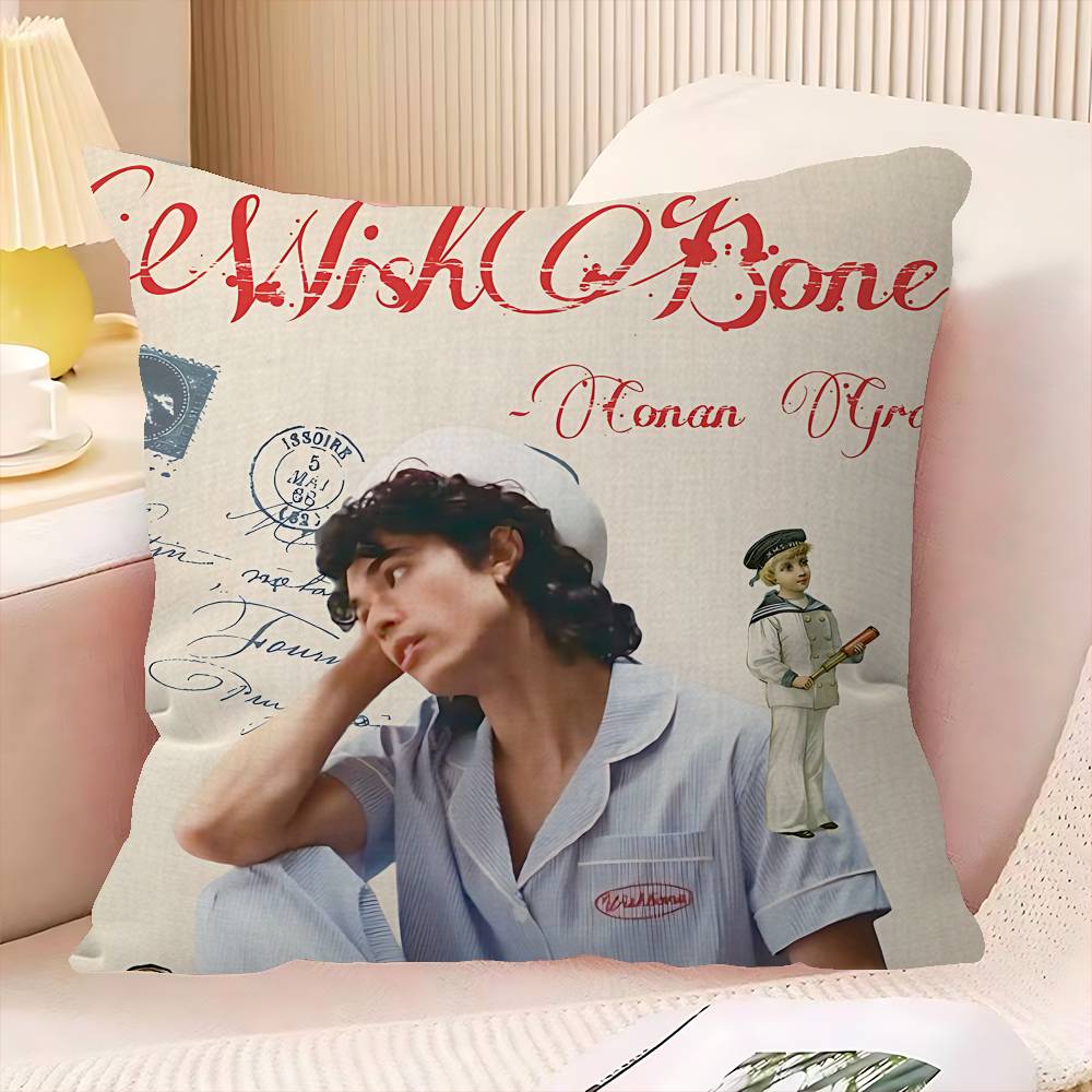 CConans Grayssinger Pillow Covers Cartoon Sofa Decorative Home Doublesided Printing Short Plush Cute Cushion Cover