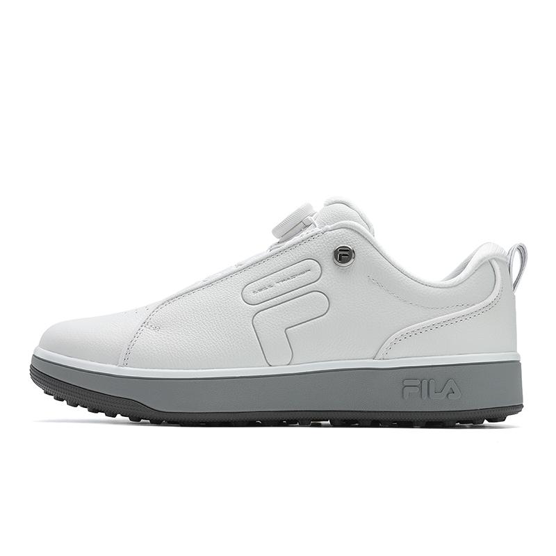 New FILA GF 1911 Trainer Low Top Golf Shoes Men's White Gray A12M521701FBL