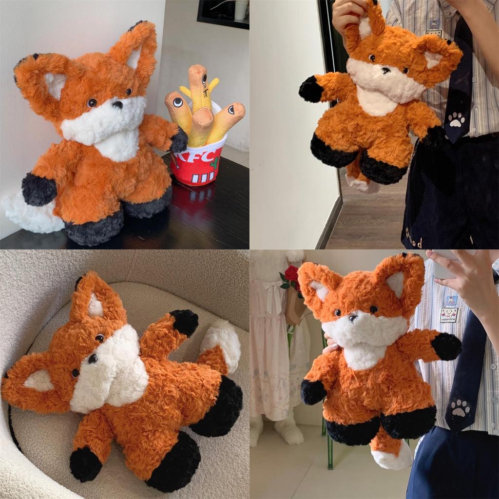 Wenhin Anime Fox Plush Toy Cute And Soft Fox Doll For Girls Perfect For Cuddling And Sleeping 30cm