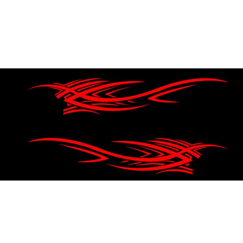Stylish Car Vinyl Decal Graphics Side Flame Element Stickers Body GenericRacing Decal Sticker Auto Car Accessories Sport Style