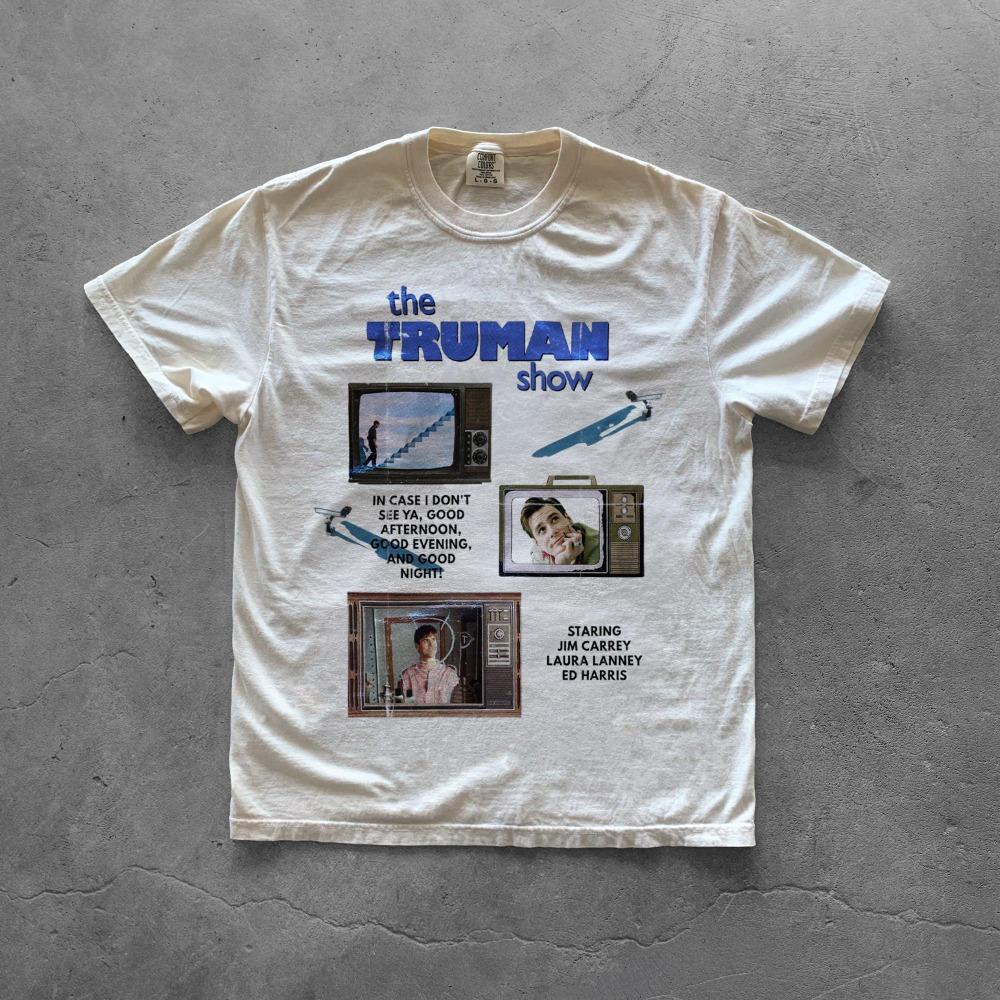 

TruUnisexs World Retro Movie Tshirt Pure Cotton Tshirt Summer New Unisex Casual Fashion Tshirt S