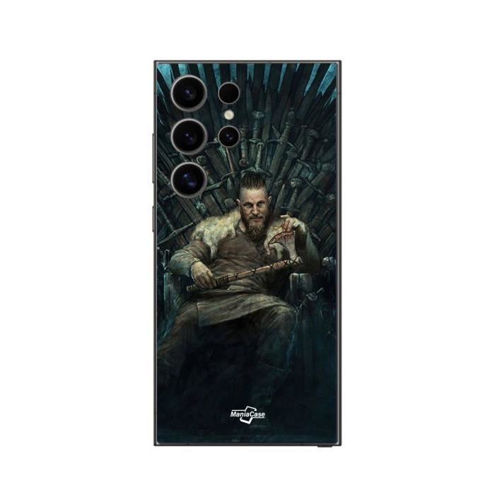 Coque Samsung Galaxy S25 Ultra vikings ragnar lothbrok trone de fer game of thrones Maniacase